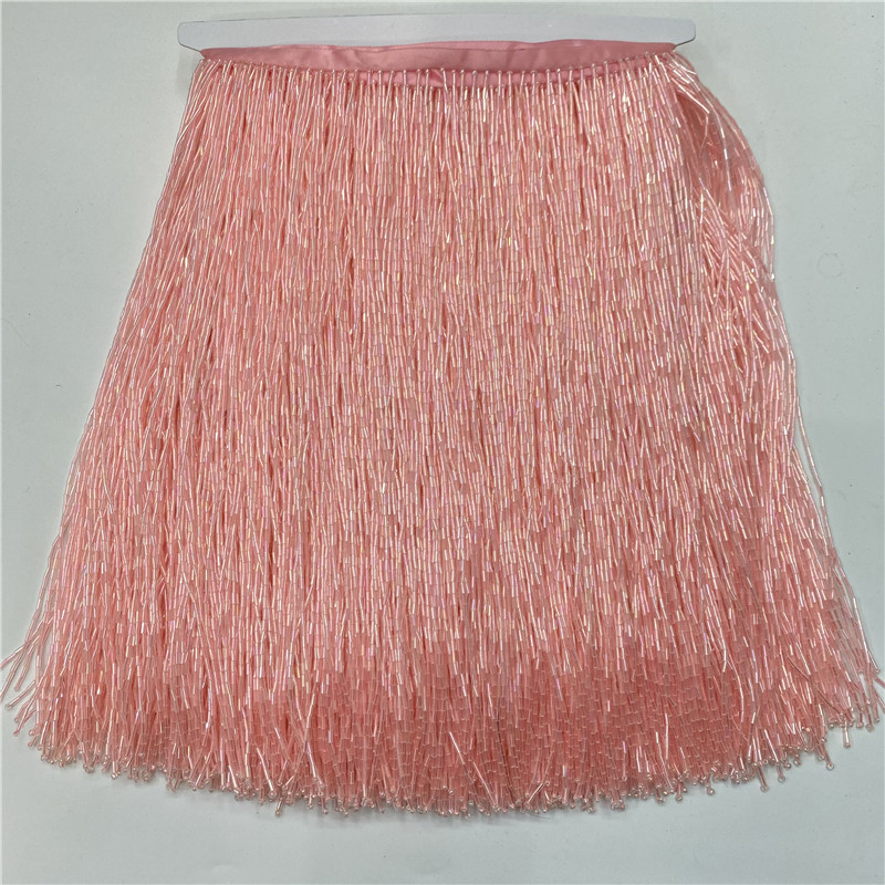 2metros/lot 30cm Wide High Qua - Beaded Trim Fringe recension och pris