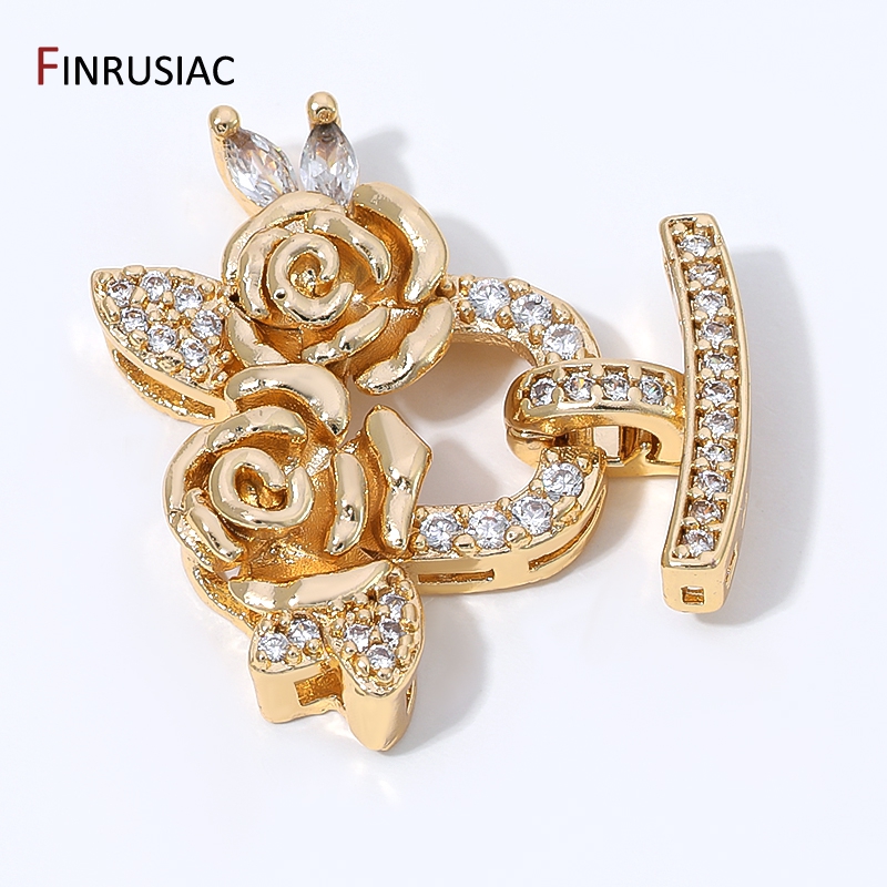 14K Gold Plated Brass Zircon F - Embellishment Crafts recension och pris