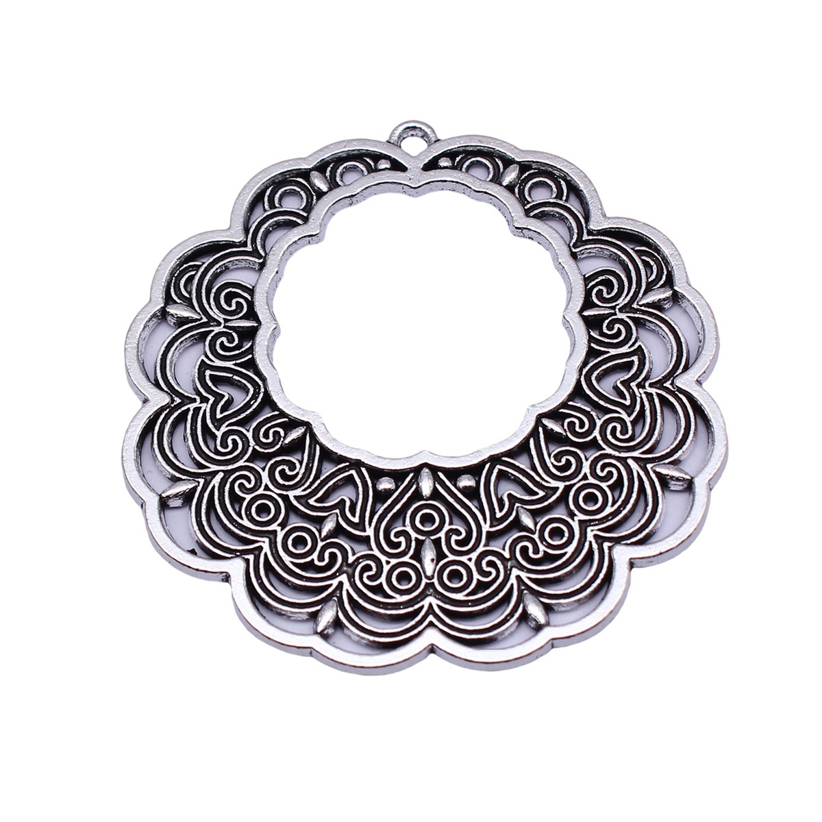 Boho Ethnic Mandala Pendant Fl - Embellishment Crafts recension och pris