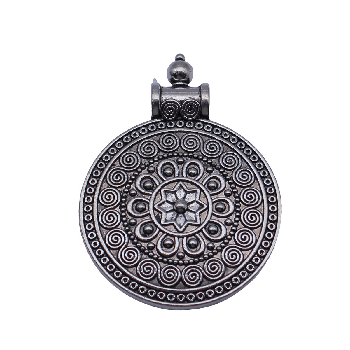 Boho Ethnic Mandala Pendant Fl - Embellishment Crafts recension och pris