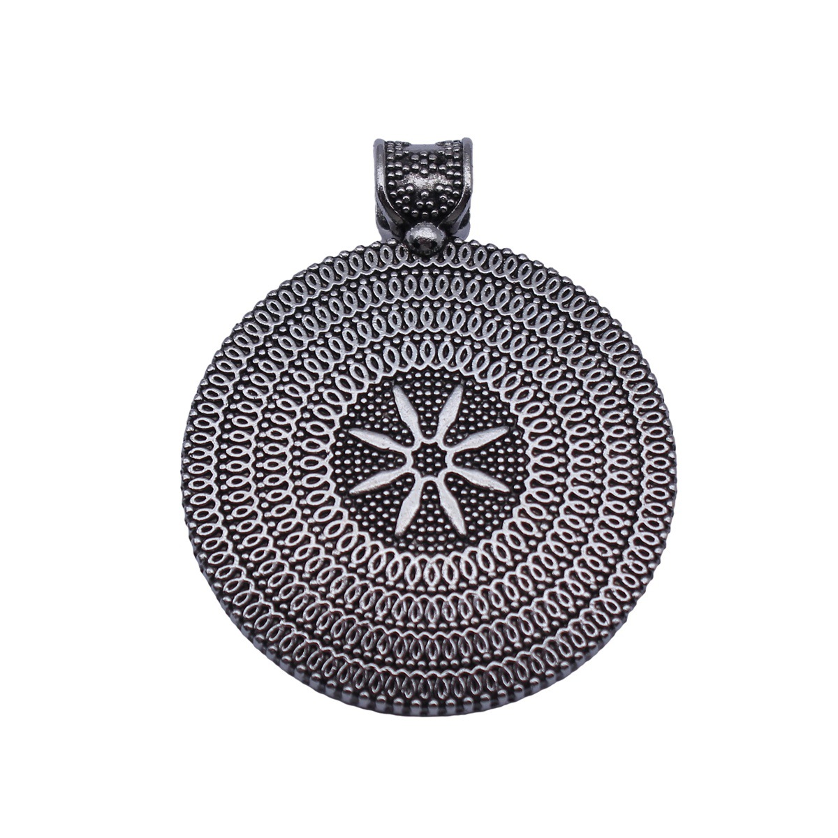 Boho Ethnic Mandala Pendant Fl - Embellishment Crafts recension och pris