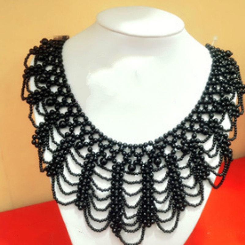 New Pearl Beaded Lace Trim Col - Beaded Trim Fringe recension och pris