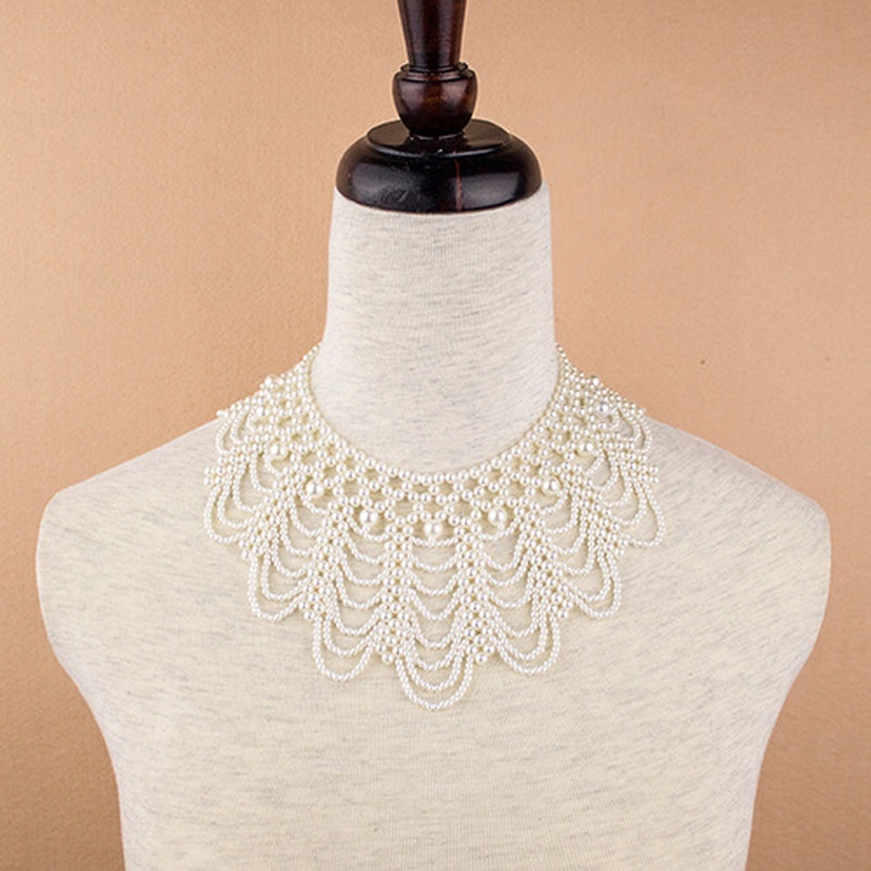 New Pearl Beaded Lace Trim Col - Beaded Trim Fringe recension och pris