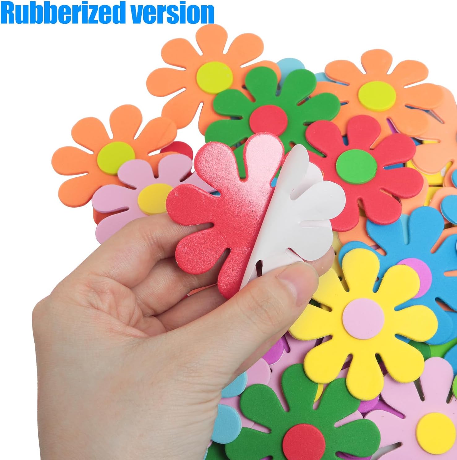 3D flower foam stickers Spring - Craft Embellishments recension och pris