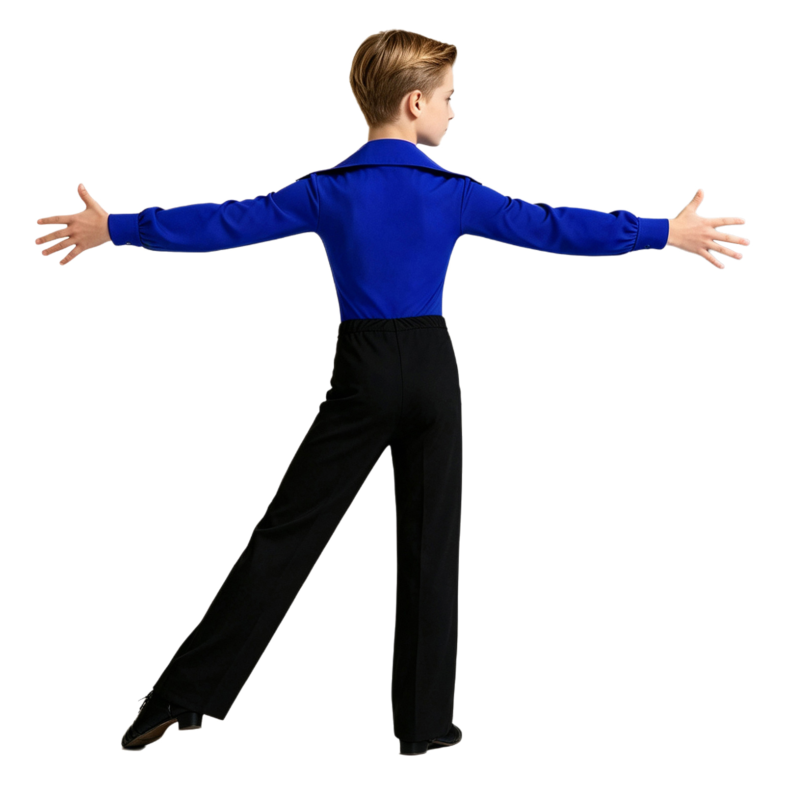 New Boy Latin Dance Costume Se - Rhinestone Banding Trim recension och pris