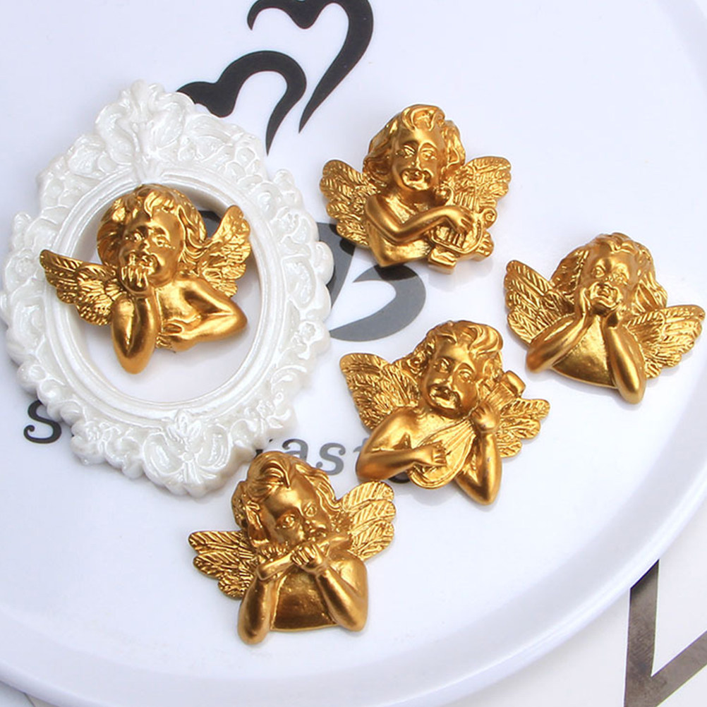 15pcs Resin Angel Accessories  - Craft Embellishments recension och pris