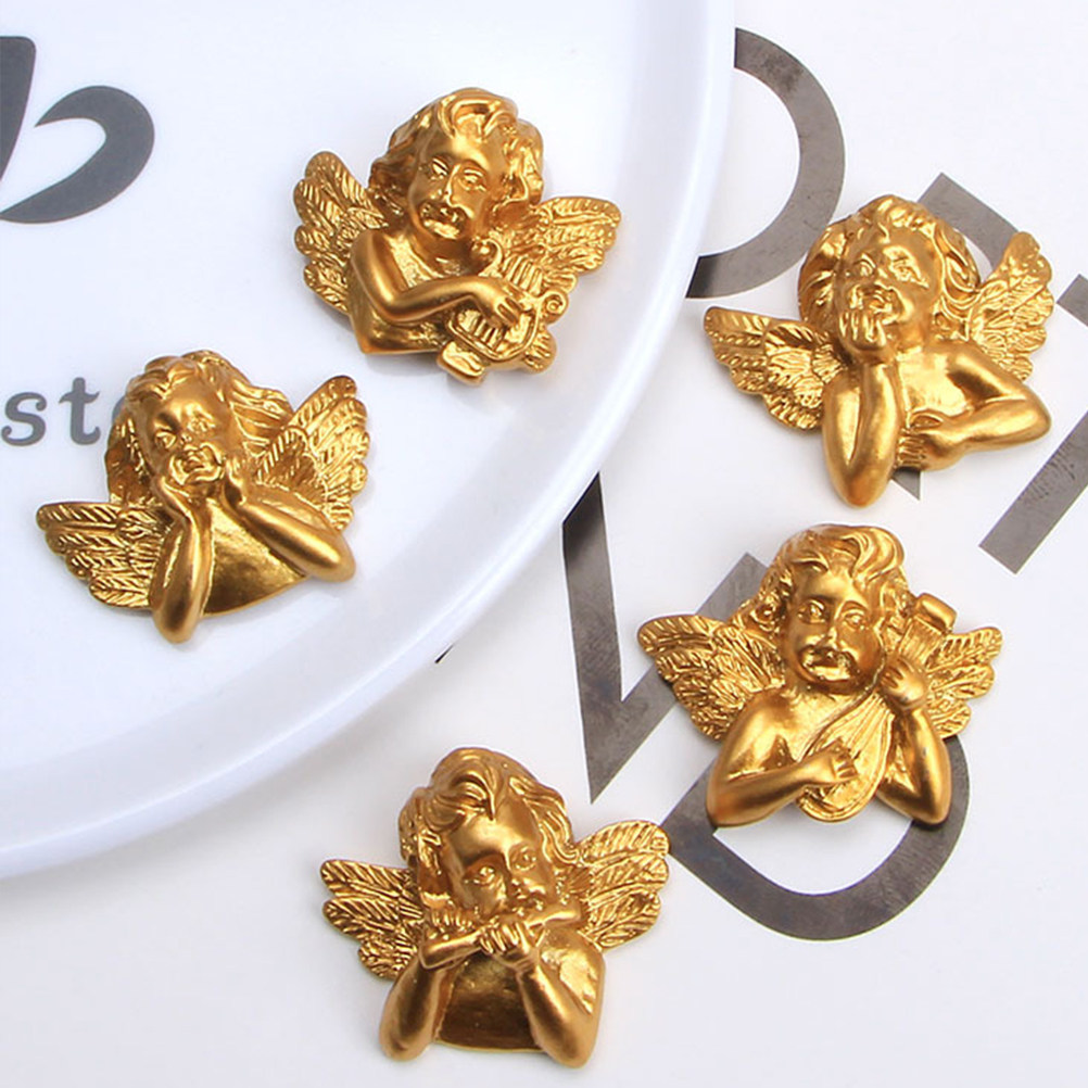 15pcs Resin Angel Accessories  - Craft Embellishments recension och pris