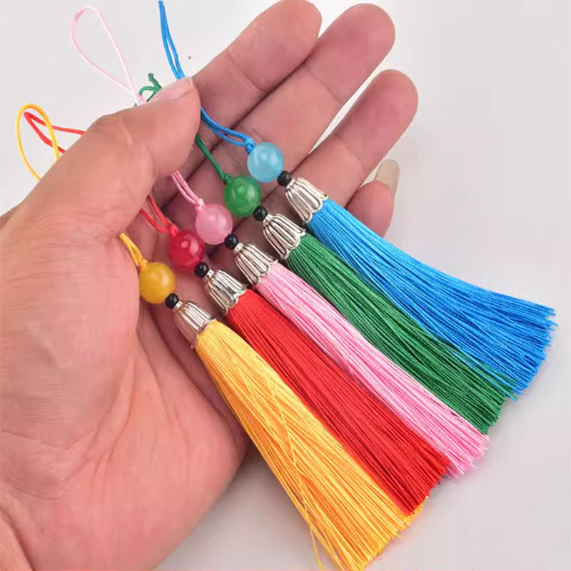 5/10/20Pcs Handmade Silky Soft - Beaded Trim Fringe recension och pris