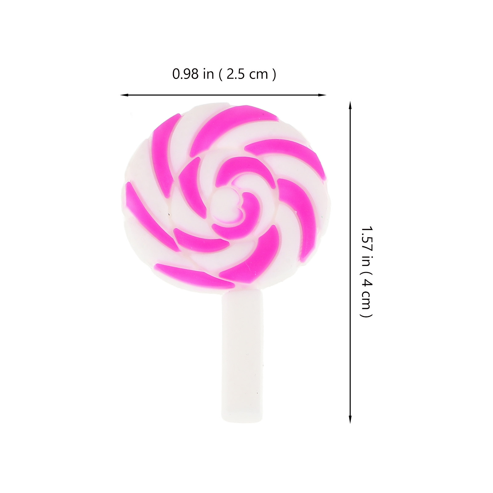 36Pcs Vibrant Rainbow Lollipop - Craft Embellishments recension och pris