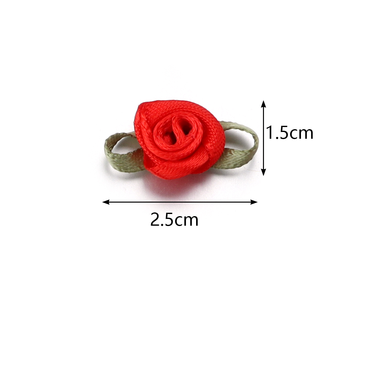 50Pcs 1.5x2.5cm 18 Colors For  - Embellishment Crafts recension och pris