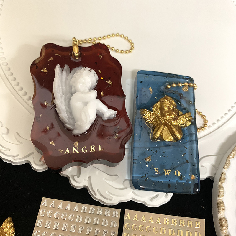 2Pcs Metal Alphabet Decoration - Craft Embellishments recension och pris