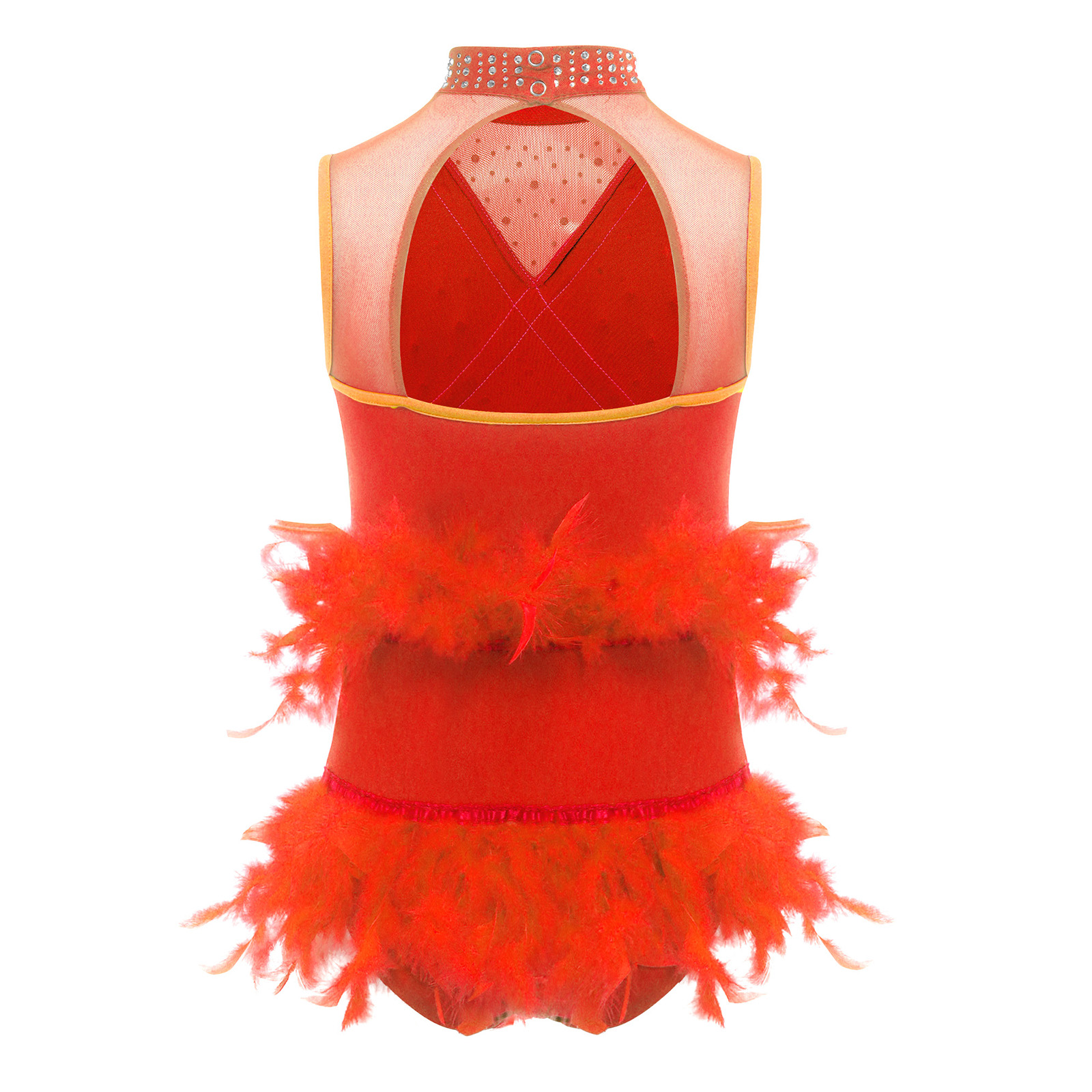 Kids Girls Latin Ballet Dance  - Rhinestone Banding Trim recension och pris